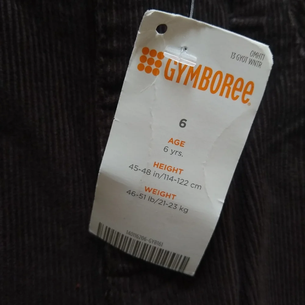 Gymboree Brown Caudory Pants Size 6